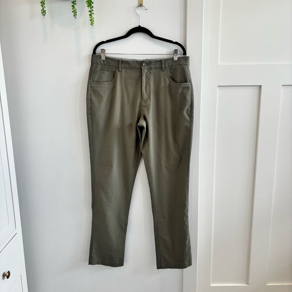 Puma Golf Dark Sage Men's Golf Pant Style#599245-12 Stretch Waistband Size 34/32 - Picture 2 of 9